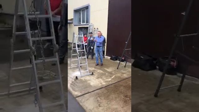 Испытание стремянок и лестниц смотреть онлайн