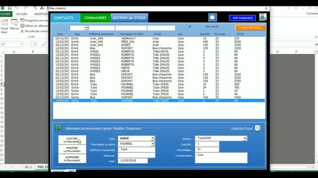 [EXCEL VBA] Application de gestion de stock excel смотреть онлайн