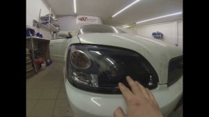 Тюнинг Subaru Legacy  Outback bh5 в cтудии Alfa Car Hella 3R Шлифовка и бронь Покраска