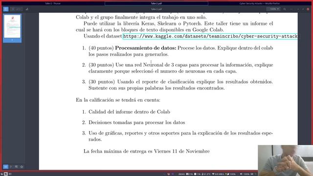 Redes Neuronales Clase 9 1 Explicación taller 2 y 3 смотреть онлайн