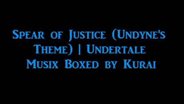 Spear of Justice (Music Box) | Undertale (Undyne's Theme) смотреть онлайн