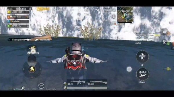 Waterfall in pubg mobile | New map | Livik Map