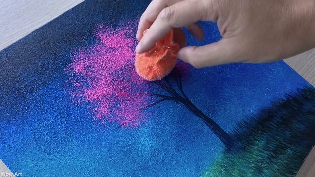 Daily challenge # 299 / How to paint deer under Blossom Cherry Tree смотреть онлайн