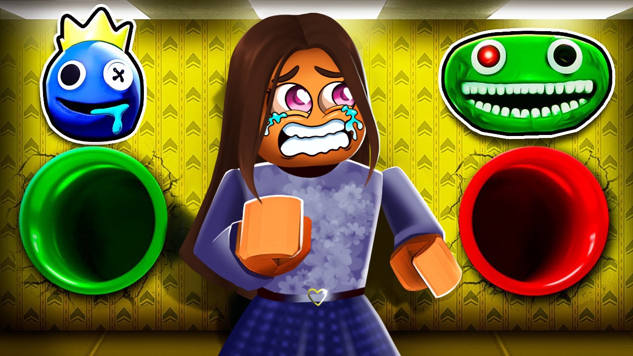 Выбери правильную горку чтобы выжить, Pick a Slide [Backrooms] Роблокс смотреть онлайн