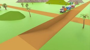 Тележки с прицепом-экскаватором и колесным погрузчиком для детей|Строительства подземных дорог