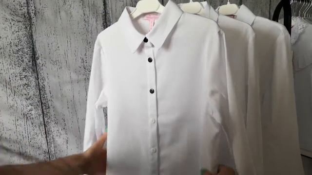 Блузка Розовый Какаду арт 20310 белый смотреть онлайн