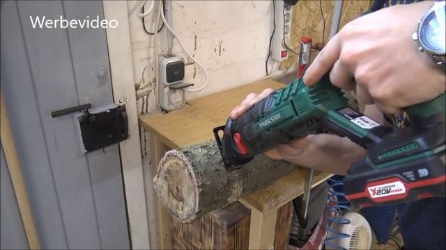 PARKSIDE Akku Säbelsäge PSSA 20-Li A1 test Deutsch смотреть онлайн