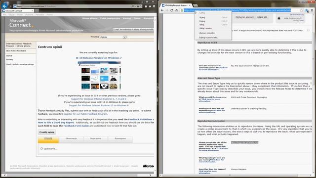 ie 10 win 7 ajax post bug vs Chrome смотреть онлайн