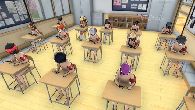Nudist School Students | Yandere Simulator смотреть онлайн