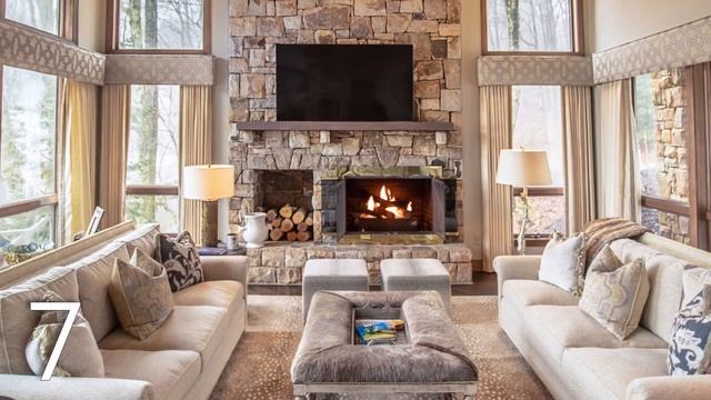 12 Inspirações e Dicas de Sala com Lareira para sala confortável Só ideias Legais смотреть онлайн