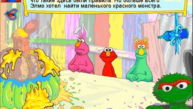 Sesame Street: Elmo Through The Looking Glass (PC,Windows) [2007]. Russian version. Longplay. смотреть онлайн