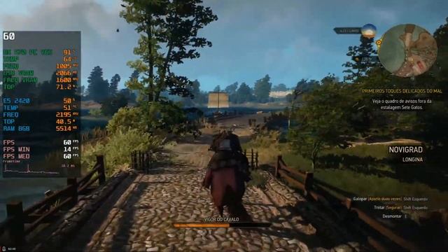 THE WITCHER 3 XEON E5 2420 RX 570 8GB DE RAM смотреть онлайн