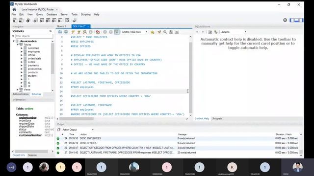 Implementation of Nested Query or Subquery in MySQL смотреть онлайн