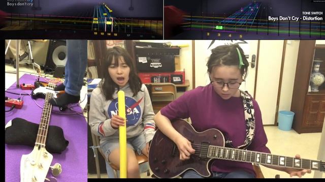 #Rocksmith - The Cure - Boys Don't Cry - Guitar+Bass at the Same time ギターベース同時プレイ смотреть онлайн