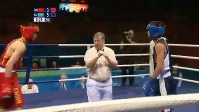 Пекин-2008. 1/8 Мерей Акшалов (KAZ) ?? ? ?? (CHN) Ху Цин -60кг. смотреть онлайн
