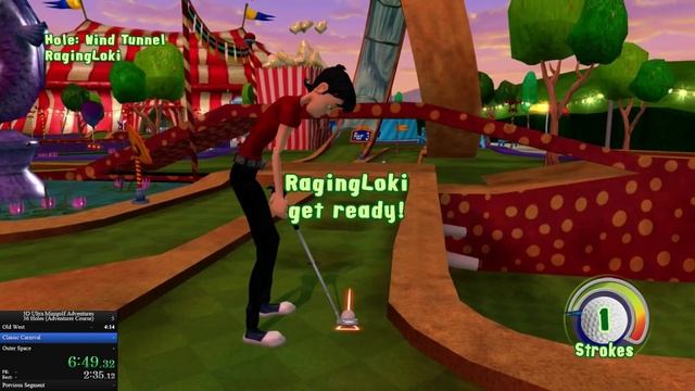 3D Ultra MiniGolf Adventures Speedrun 14:28 [36 Holes] смотреть онлайн