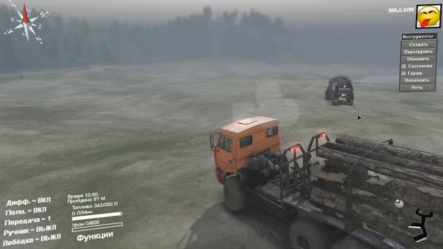 SpinTires - работаем над модами для мастерской смотреть онлайн