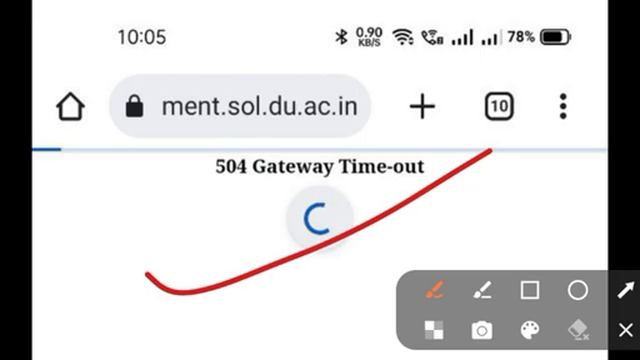 SOL Internal Assessment Portal 504 Gateway Timeout Issue | Sol 1st Semester Internal Assessment смотреть онлайн