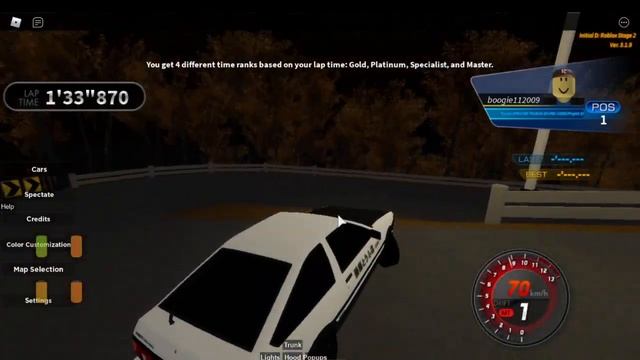 2:58 run in Initial D Roblox stage смотреть онлайн