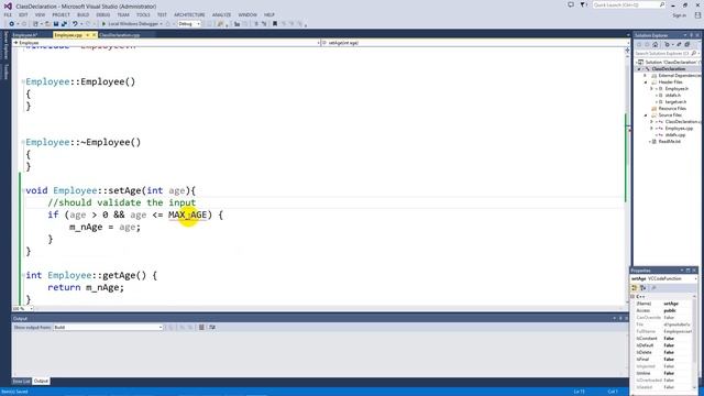 Define Class Correctly In C++ смотреть онлайн