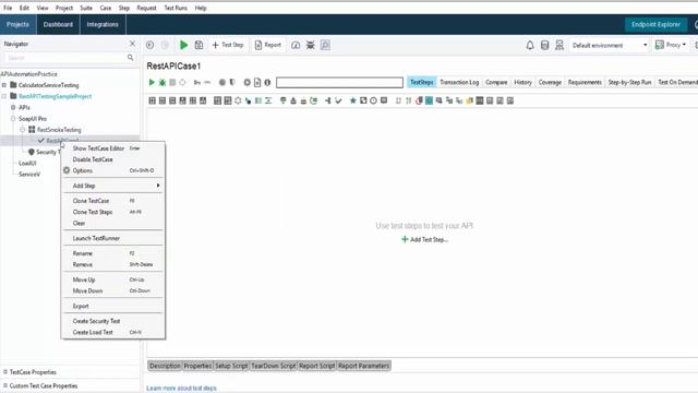 API Testing using ReadyAPI : First REST TestCase смотреть онлайн