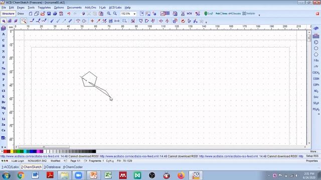 Introduction to Chemsketch Part-1 смотреть онлайн