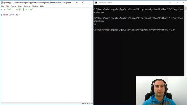 Python Programiranje - 11 - String Operacije - 2 Deo смотреть онлайн