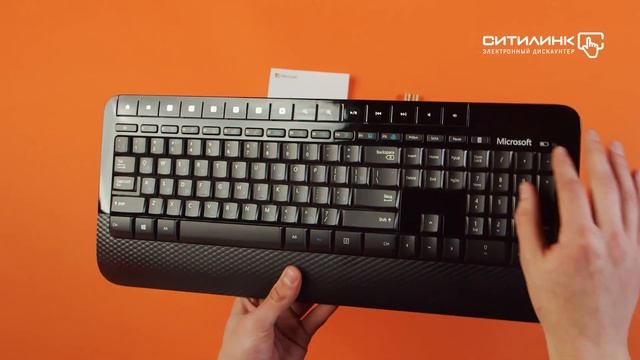 Обзор комплекта (клавиатура+мышь) MICROSOFT 2000 | Ситилинк смотреть онлайн