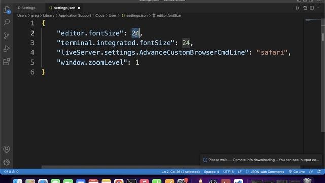 ? Where Is settings.json in VSCode on a Mac (How to open Visual Studio Code project settings file) смотреть онлайн