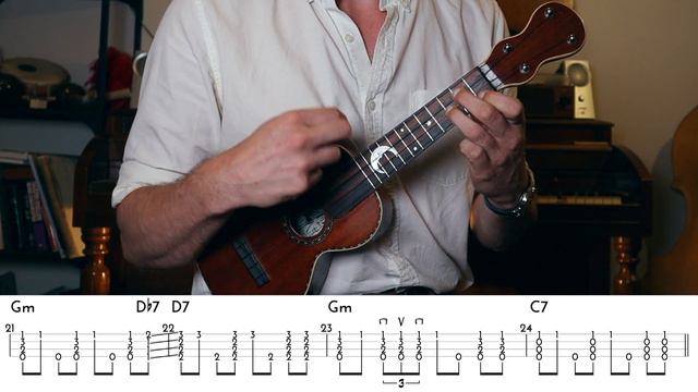 George Formby Handbook - Our Sergeant Major Solo - Slowly with Tabs смотреть онлайн