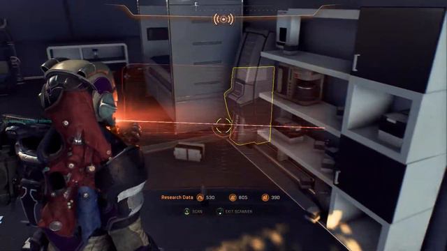 Mass Effect Andromeda Scan All Clues in Crime Scene People Divided Quest смотреть онлайн