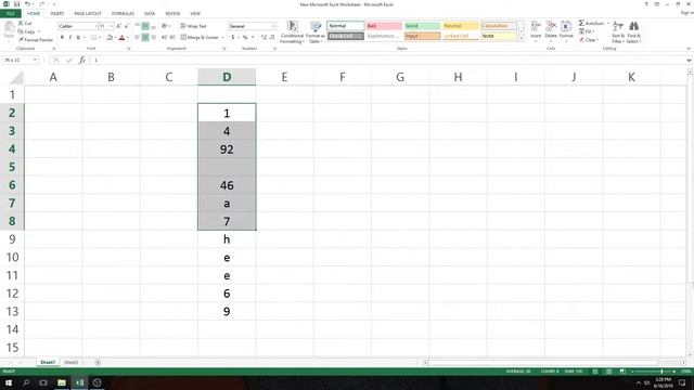 #05 MS Excel | COUNT & COUNTA смотреть онлайн