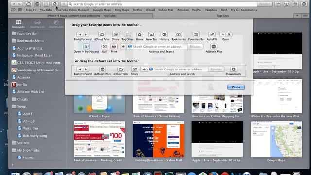 How to customize your Safari toolbar in Mac OS X Mavericks смотреть онлайн