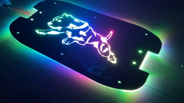 Dualtron Thunder LED дэка тюнинг