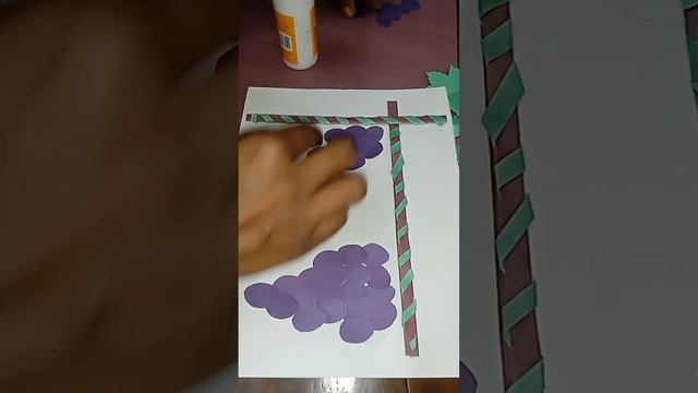 how to draw climber plant||Grapes #drawing #papercraft#scienceproject #easydrawing#video смотреть онлайн