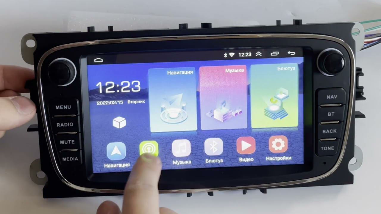 Магнитола Ford Focus 2 / Mondeo 4 Android смотреть онлайн
