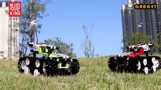 Building Fun: Unleashing the MOULD KING 410PCS RC Crawler - Stunt Car Building Blocks! смотреть онлайн