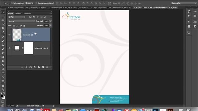 Cómo hacer nuestro mock-up en Photoshop смотреть онлайн