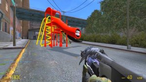 МЕХАНИЧЕСКАЯ ДЕТСКАЯ ГОРКА ОХОТИТСЯ НА НАС В ГАРРИС МОД! ВЫЖИВАНИЕ SCP EXTRA SLIDE В Garry`s Mod!