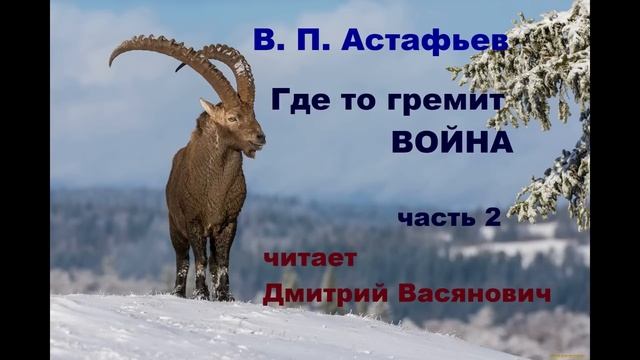 В. П. Астафьев. Где то гремит война. Часть 2. Читает Дмитрий Васянович смотреть онлайн