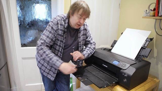 Canon PRO-300 Fine Art printing. Using high quality smooth rag paper for colour and black and white смотреть онлайн