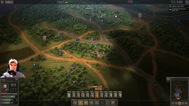 Ultimate General Civil War Battle of Chickamauga Part 3 Union Play смотреть онлайн