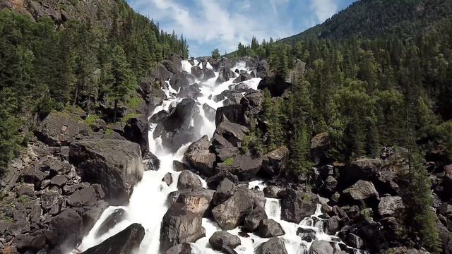 Водопад Учар