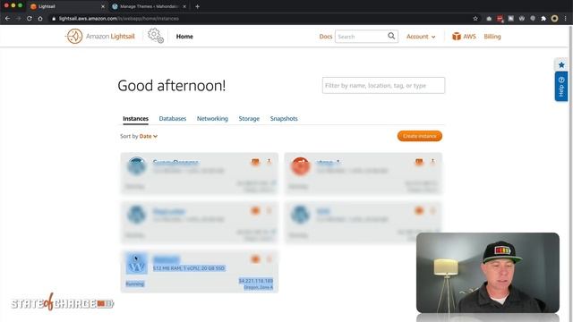 Update Load Balancer + Wordpress Instances on Amazon Lightsail смотреть онлайн