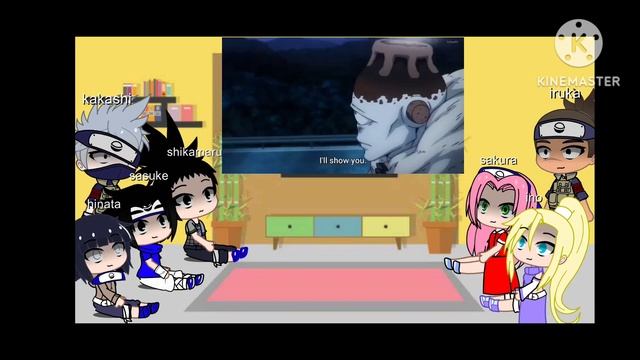 naruto friends and sensai react to Naruto as gojo / part 2 / gacha club смотреть онлайн