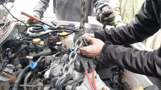 1999 Subaru outback engine pull смотреть онлайн