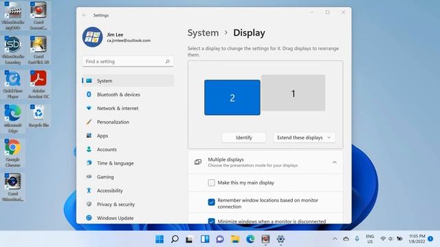How to change main display monitor windows 11 смотреть онлайн