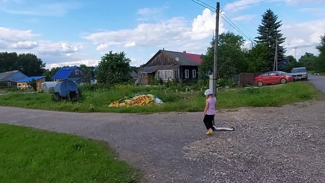 Пойдемте, погуляем? Село Годуново, дети, утки, гуси, козы и памятники величия смотреть онлайн