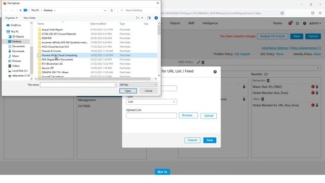 28- Firepower Security Intelligent URL Feeds and Lists عربي смотреть онлайн
