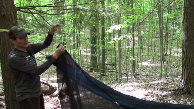 My ENO Guardian Bug Net Setup and a Warm, Beautiful Day in the Forest - HighCarbonSteel Love смотреть онлайн